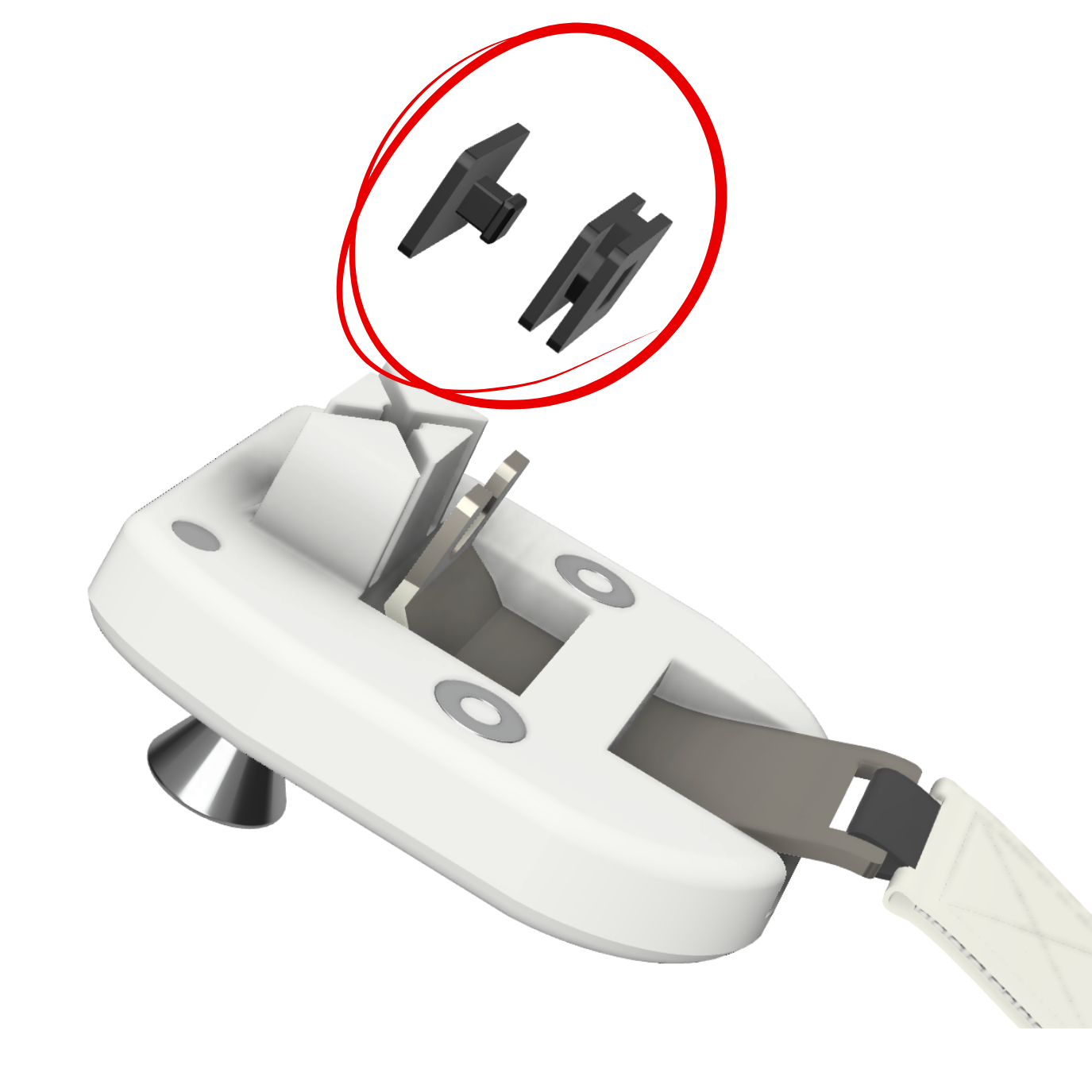 Purrboss Door Leash - Extra Parts